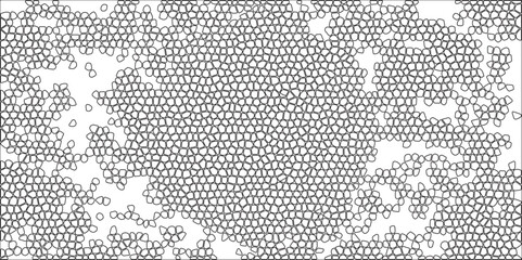 Black & white broken quartz stained glass background. Broken Glass Quartz natural fragment Cement kitchen decor & white marble bath floor. Crystal Voronoi Diagram Background for Website, Fabric Print.