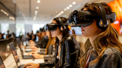 Collaborating on Digital Projects with Virtual Reality Headsets