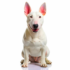 Fototapeta premium Joyful Bull terrier