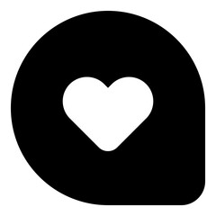 Love icon for like and favorite