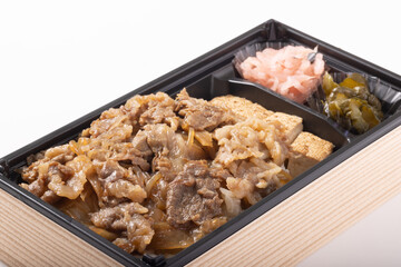 ［黒毛和牛］すきやき重　弁当