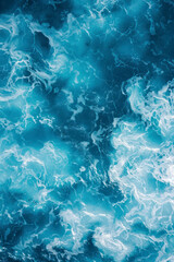 Fototapeta premium Vertical Top view aerial photo of an amazingly beautiful sea landscape.