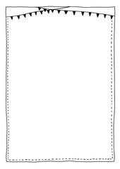 frame for text, page border