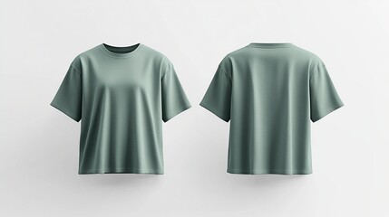 Green T-Shirt Mockup