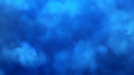 Blue Sky with Stars Soft Pastel Background for Graphic Design Templates