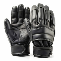 Close-up of cricket batting gloves