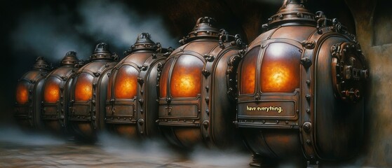 Vintage Steam Locomotive