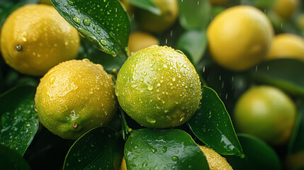 lemons piled together, showcasing vibrant yellows and a glossy texture. This imagery conveys freshness, abundance, vitality, and the zest of natural citrus flavors