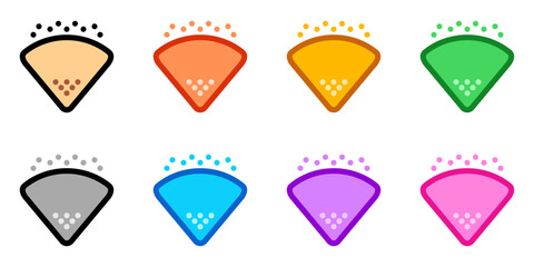 Editable coffee filter vector icon. Cafe, coffee shop, restaurant, drink, beverages. Part of a big icon set family. Perfect for web and app interfaces, presentations, infographics, etc