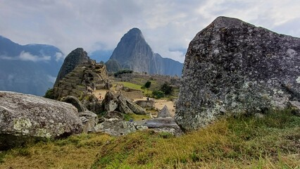 Machupicchu no Peru - Am&eacute;rica do Sul