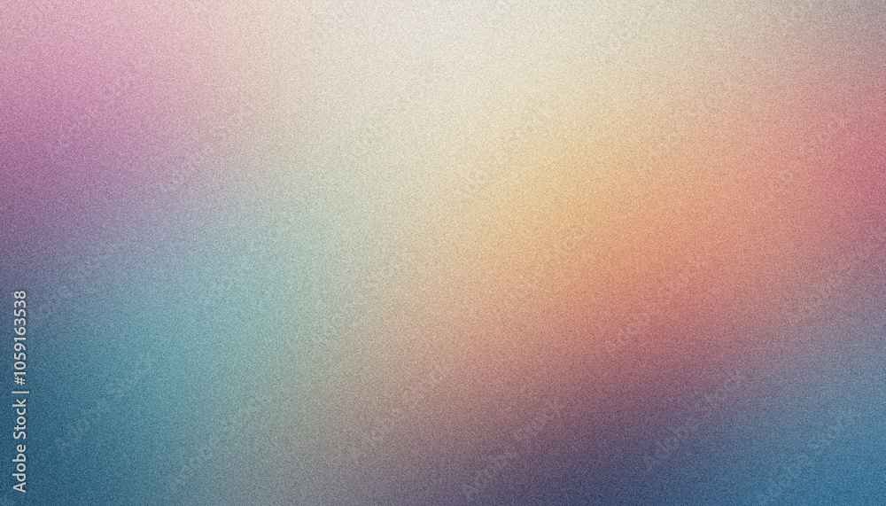 Aufkleber creating a dreamy and ethereal backdrop with gentle grain texture and soft color transitions