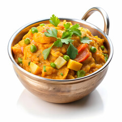 Gaeng karee yellow curry with chicken and potatoes
