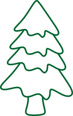 Hand Drawn Christmas Tree