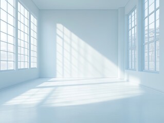Obraz premium Empty Room Sunlight.