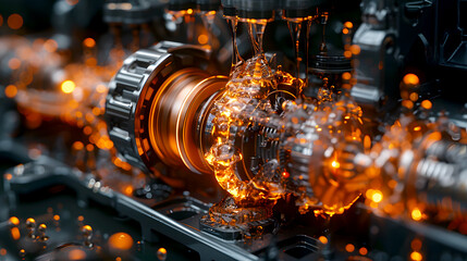 Internal Mechanism of Variable Width Pulleys System