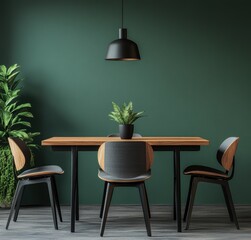 Dining Room Interior.