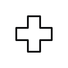 medical sign symbol vector icon