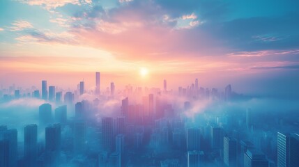 Fototapeta premium Skyline of Opportunities