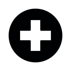 medical sign symbol vector icon