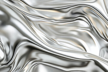 elegant silver fabric textures and abstract designs