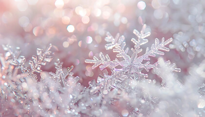 Abstract background with Happy New Year Bright glitter background with blurred lights.