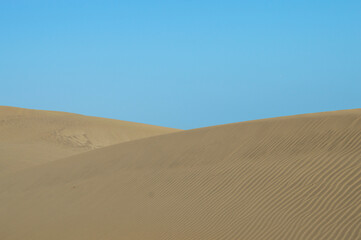 Dunas de Maspalomas en las Islas Canarias