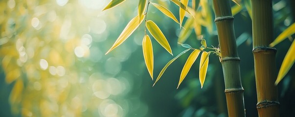 Artistic Badger Decor with Bold Bamboo Colors