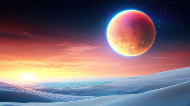 Epic discoveries of alien civilizations on distant planets amidst stunning cosmic landscapes