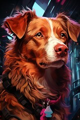 Nova Scotia Duck Tolling Retriever dog