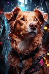 Nova Scotia Duck Tolling Retriever dog