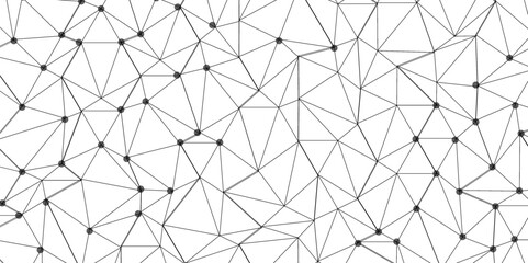 Abstract of simple gray line triangle pattern geometric background. Seamless geometric polygonal repeatable pattern swatch background, Trendy design vector background for web backdrop orpaper print.	
