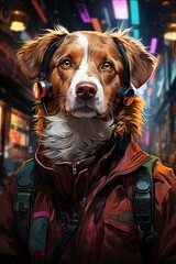 Nova Scotia Duck Tolling Retriever dog