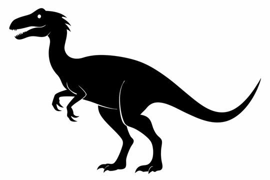 recommend clip art: Vector dinosaur silhouette, Dinosaur Silhouette Icon – Black Silhouette Vector Design ,Tyrannosaurus dinosaur silhouette vector illustration, dino ,tyrannosaurus, icon symbol.