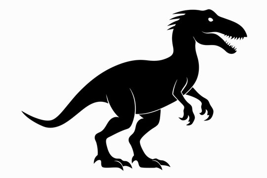 recommend clip art: Vector dinosaur silhouette, Dinosaur Silhouette Icon – Black Silhouette Vector Design ,Tyrannosaurus dinosaur silhouette vector illustration, dino ,tyrannosaurus, icon symbol.