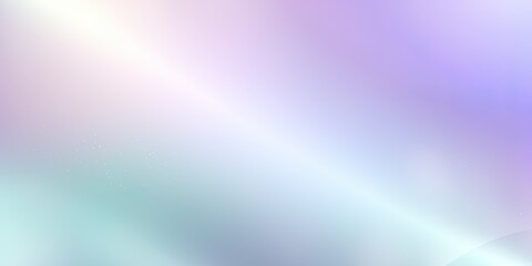 Color gradient background, abstract pastel rainbow. Light blue, pink and purple violet color banner gradation texture, hologram blur abstract background