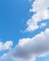 blue sky with clouds