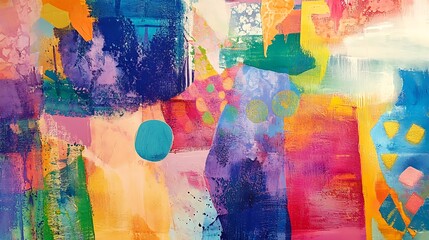 colorful painting background