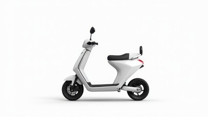 Scooter mockup with copy space, perfect for design use.
