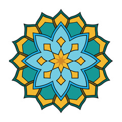 islamic mandala vector design