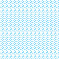 Blue background with snowflakes