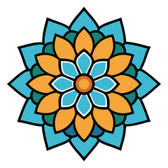 islamic mandala vector design