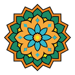 islamic mandala vector design