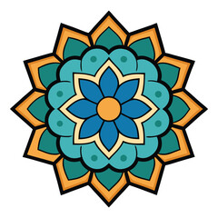 islamic mandala vector design