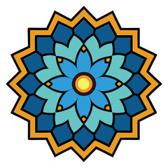 islamic mandala vector design