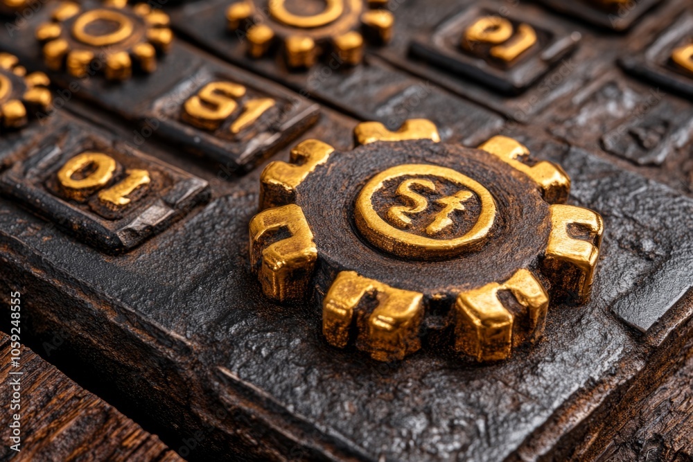 Poster close-up of a structured bond with a clear interest rate and maturity date, capturing the clarity an