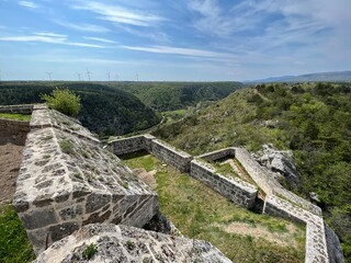 The Fortress of Knin or Knin Fortress, Croatia - die Festung Knin oder Burg Knin, Kroatien - Kninska Tvrđava ili srednjovjekovna tvrdjava Knin, Hrvatska