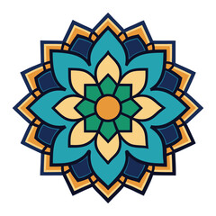 islamic mandala vector design