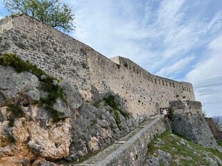 The Fortress of Knin or Knin Fortress, Croatia - die Festung Knin oder Burg Knin, Kroatien - Kninska Tvrđava ili srednjovjekovna tvrdjava Knin, Hrvatska