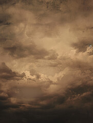 Cloudy Landscape Abstract Background