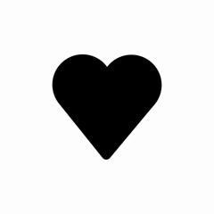 heart favorite icon sign vector